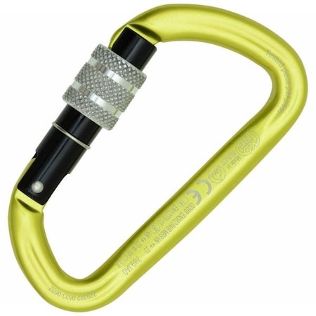 Kong Usa Asymmetric, 98 mm Length, 15 mm Gate Opening, Aluminum Alloy, Yellow/Polished/Black 789IA0CNPKK